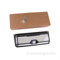 136 LED Solar Outdoor Security Wall Sensor Light